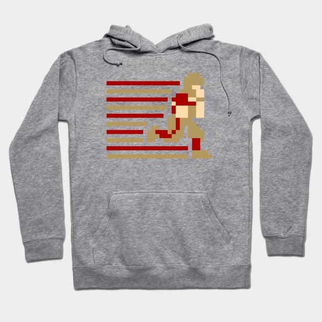 Tecmo Running Back - San Francisco Hoodie by The Pixel League